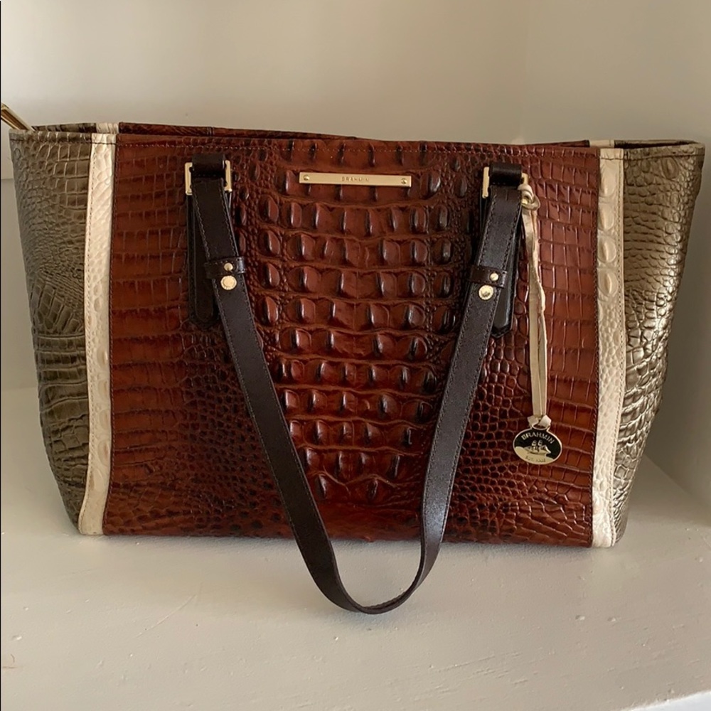 Brahmin Tri-Colored Purse
